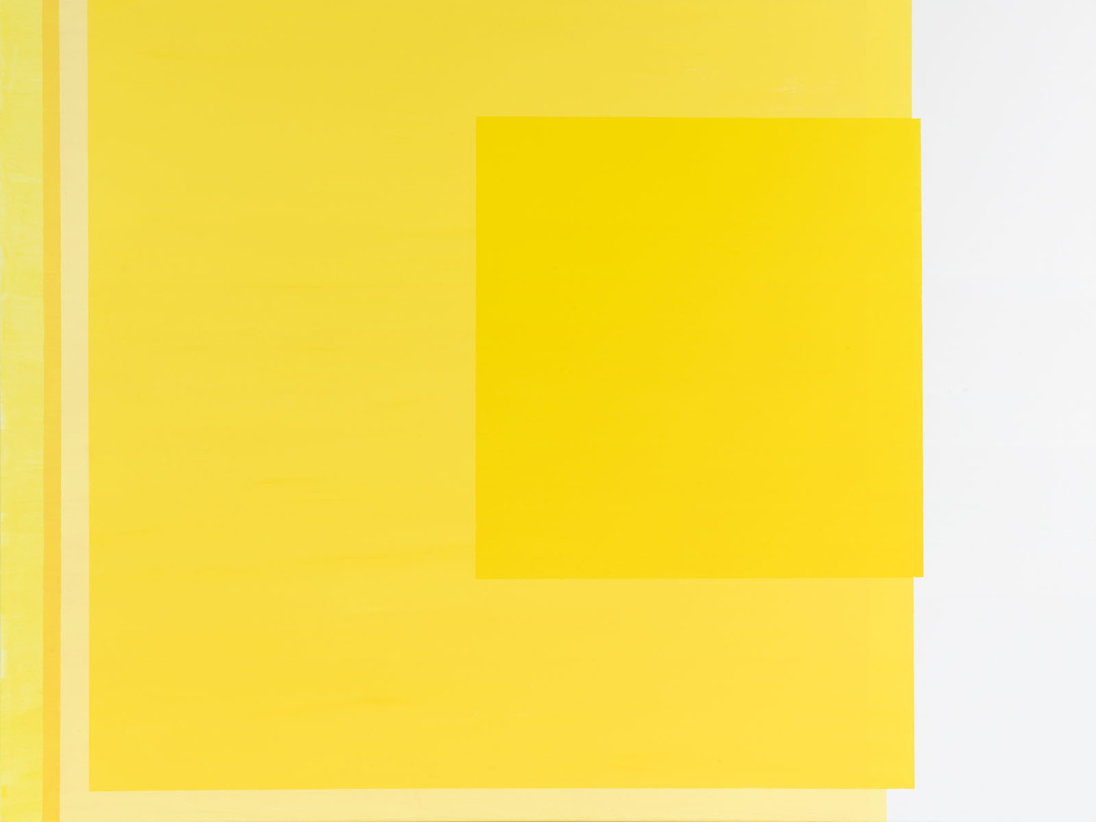 Susanne Lyner, 2017-27_Reihe-Les jolie jaunes, 120 x 160 cm, Acryl auf Baumwolle