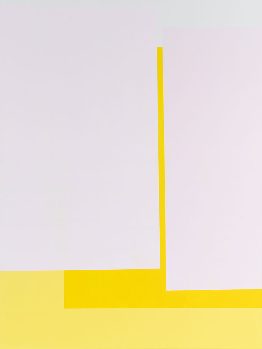 Susanne Lyner, 2017-41_Ummantelung 1, 160 x 120 cm, Acryl auf Baumwolle