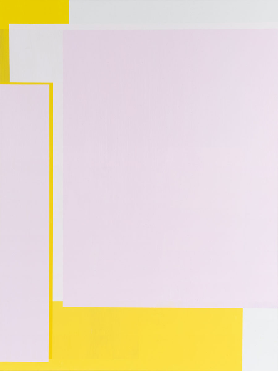 Susanne Lyner, 2017-43_Ummantelung 3, 160 x 120 cm, Acryl auf Baumwolle
