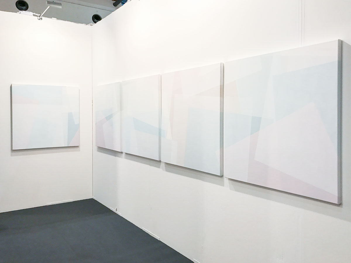 One artist shows mit Susanne Lyner und Paul Louis Meier, art KARLSRUHE 2017 mit Galerie Mäder Basel