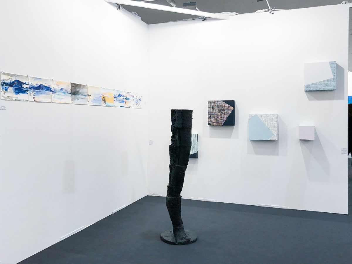 One artist shows mit Susanne Lyner und Paul Louis Meier, art KARLSRUHE 2017 mit Galerie Mäder Basel