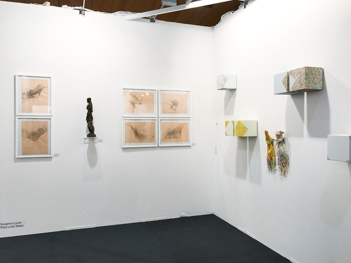 One artist shows mit Susanne Lyner und Paul Louis Meier, art KARLSRUHE 2017 mit Galerie Mäder Basel