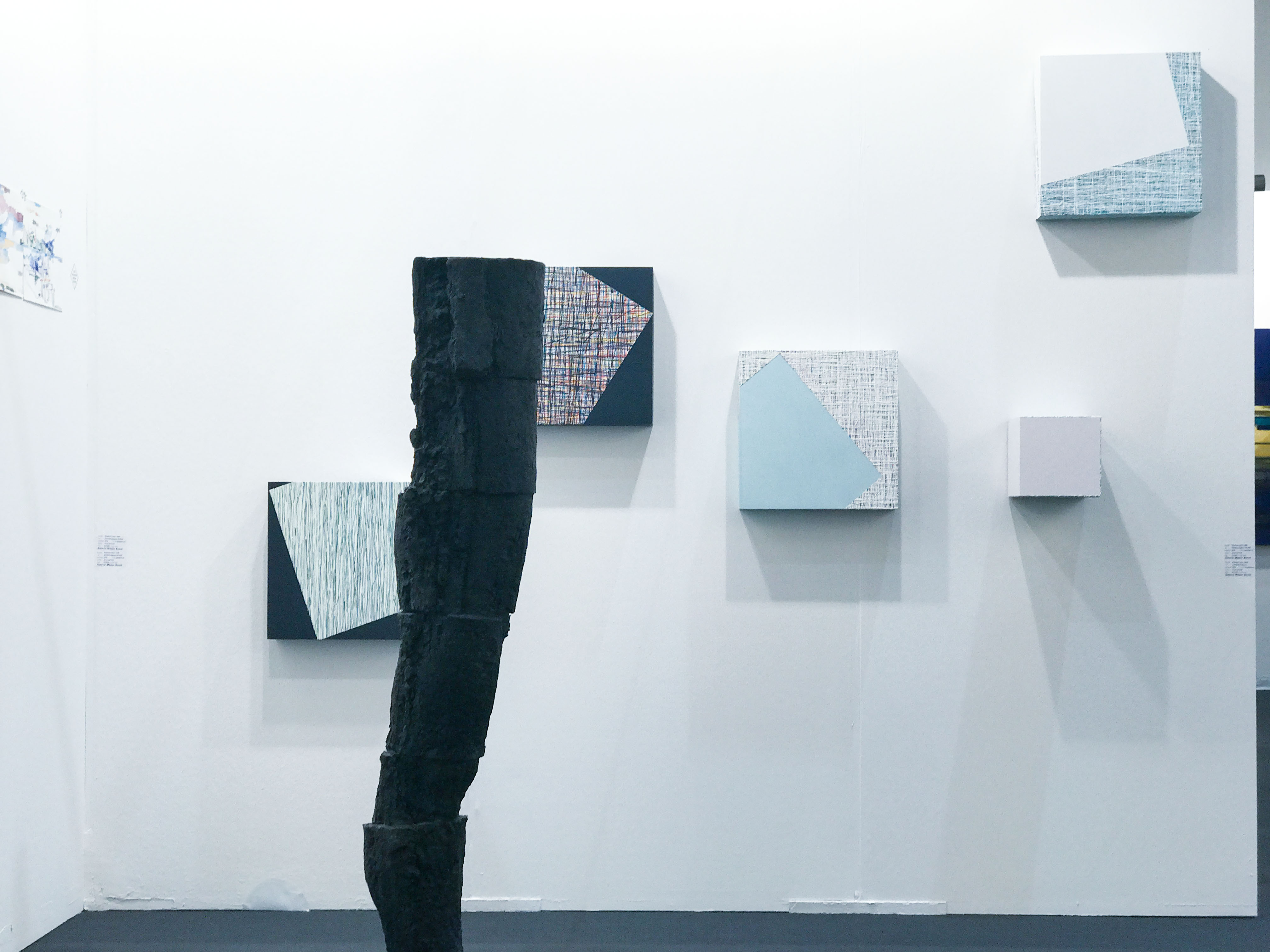 One artist shows mit Susanne Lyner und Paul Louis Meier, art KARLSRUHE 2017 mit Galerie Mäder Basel