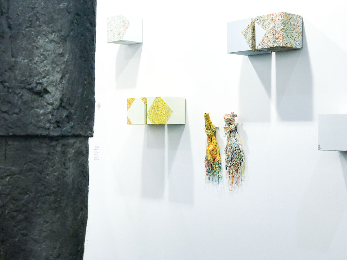 One artist shows mit Susanne Lyner und Paul Louis Meier, art KARLSRUHE 2017 mit Galerie Mäder Basel