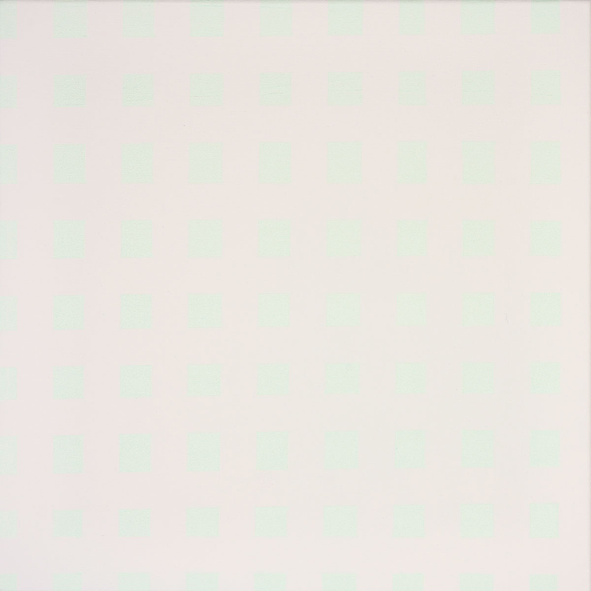 Susanne Lyner, 2019_52v70_winterbluesch, Acryl auf Baumwolle, 40 x 40 cm