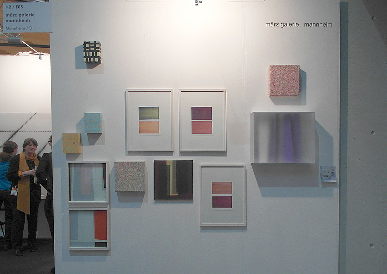 Susanne Lyner, Art Karlsruhe, Stand märz galerie, mannheim