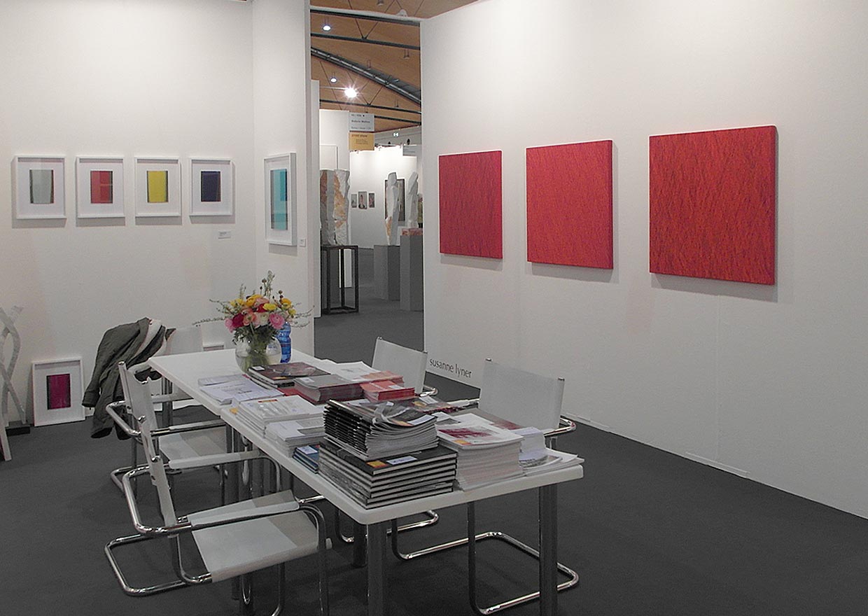 Susanne Lyner, Art Karlsruhe, Stand Galerie Wesner