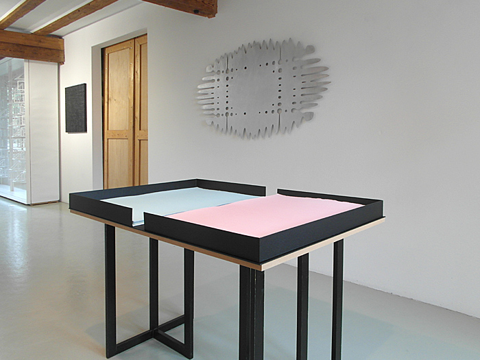 gleichzeitig anders / Ausstellungseröffnung in der Galerie Hoffmann, Friedberg-Ossenheim mit Arbeiten von Susanne Lyner und Jürg Stäuble