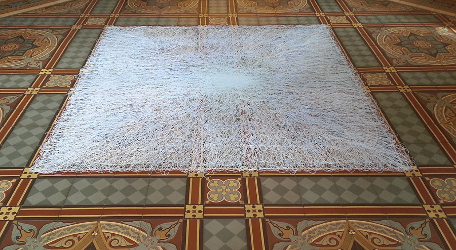 Susanne Lyner,lejeudebleu, Einzelausstellung in der Reihe Intermezzo im Kunstmuseum Ahlen