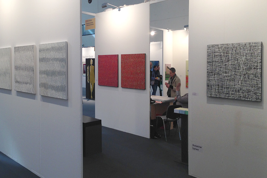 Susanne Lyner, one artist show mit Galerie Mäder, Basel