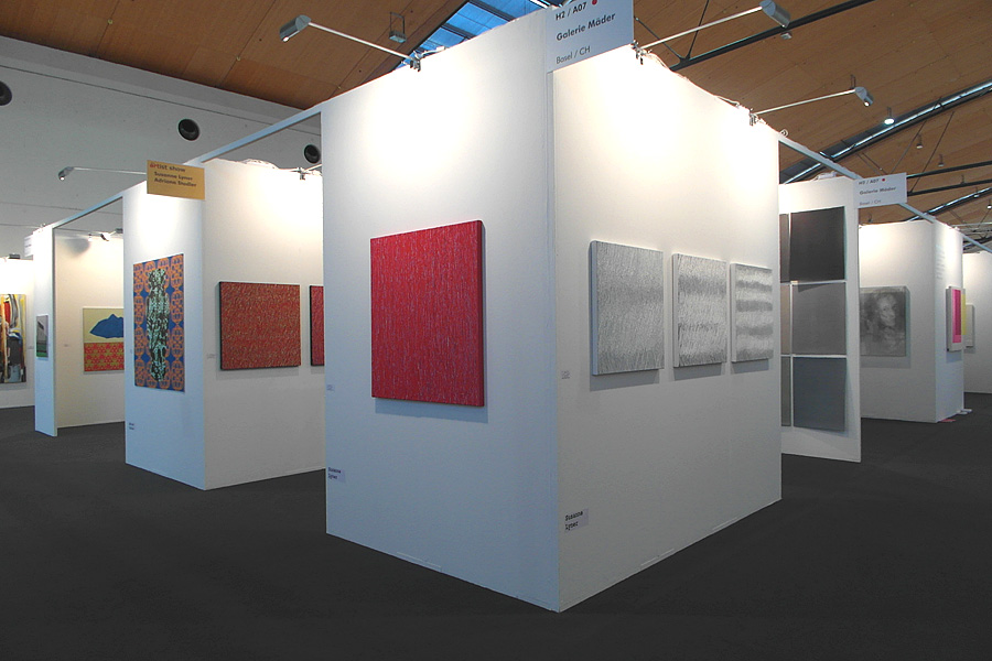 Susanne Lyner, one artist show mit Galerie Mäder, Basel