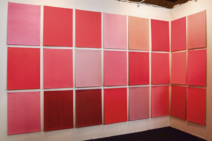 Susanne Lyner, one artist show mit Galerie Mäder, Basel