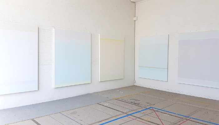 Einblick ins Atelier von Susanne Lyner
