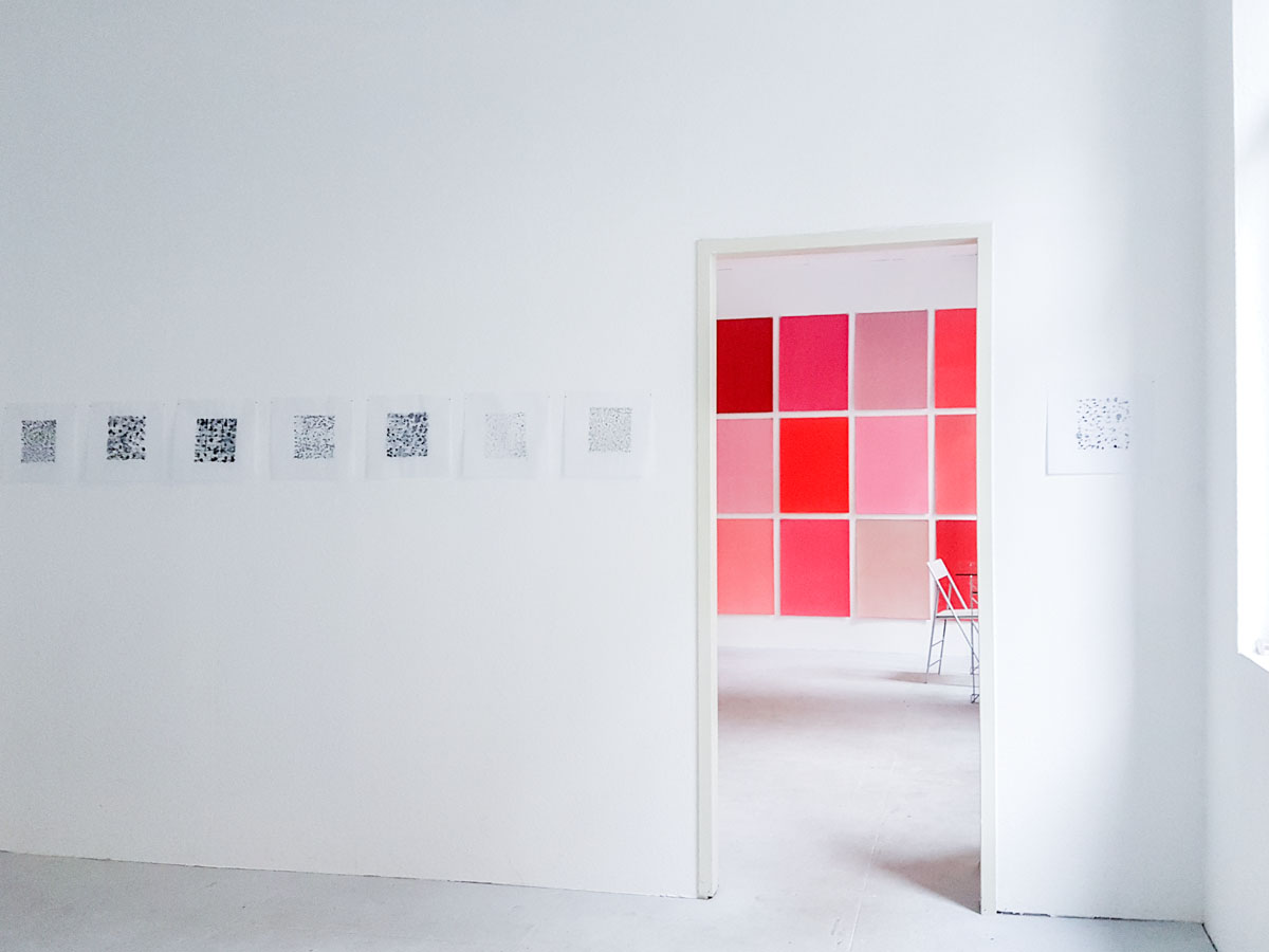 Susanne Lyner, Doppelausstellung mit Vera Molna in der märz galerie mannheim